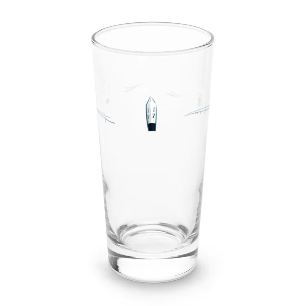 Seau | Shintaro Miyasawaの距離標と勾配標と逓減標のグラス Long Sized Water Glass :front