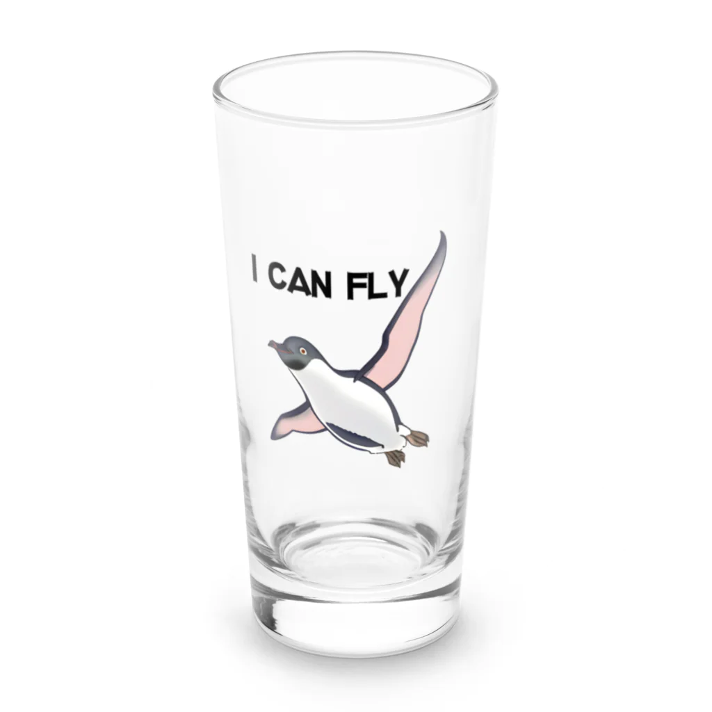 nakagawa-kikakuの空飛ぶペンギン（I CAN FLY） Long Sized Water Glass :front