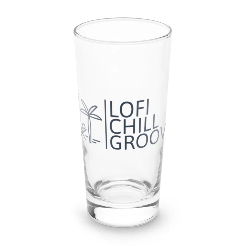 Lofi_Chill_GroovesのLofi Chill Grooves Long Sized Water Glass :front