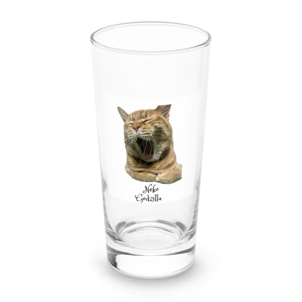 kikaku の猫ごじら Long Sized Water Glass :front