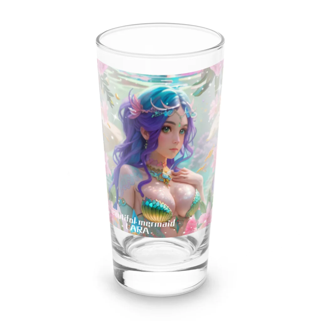 💖宇宙整体♪🌈♪こころからだチャンネル♪💖のbeautiful  mermaid  LARA Long Sized Water Glass :front