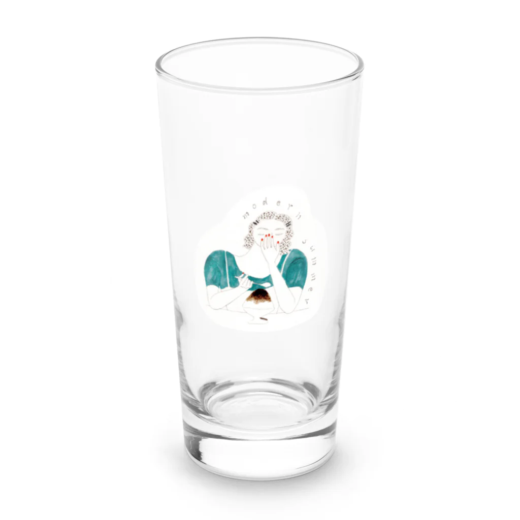 オオツカナノハのmodern summer Long Sized Water Glass :front