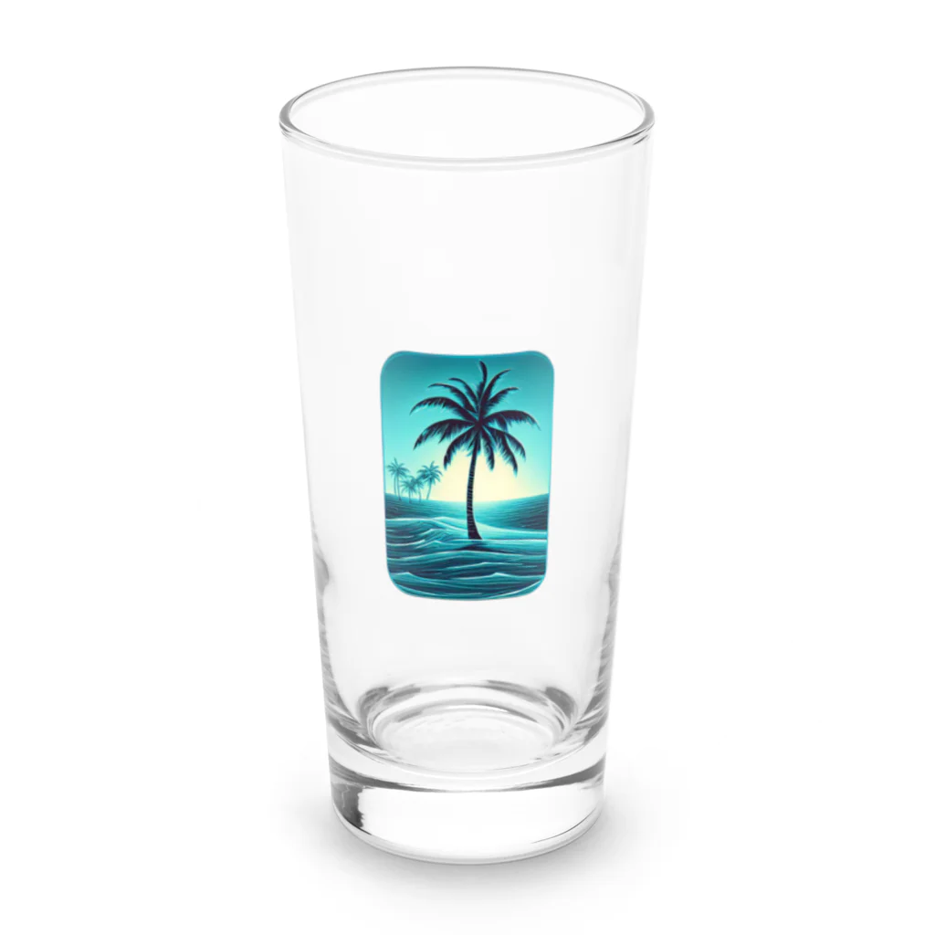 YSYSYSの水色の楽園 Long Sized Water Glass :front