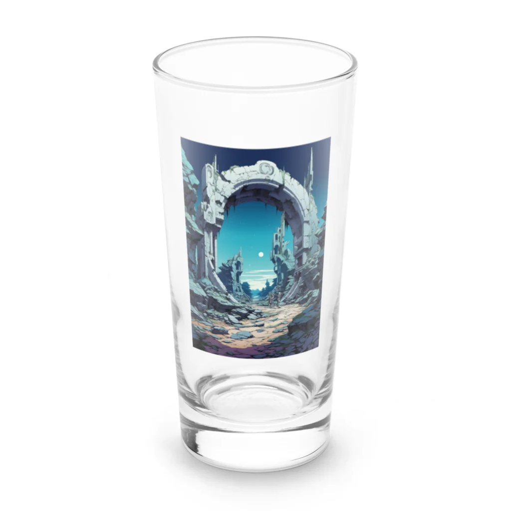 ワクワクの生存者 Long Sized Water Glass :front