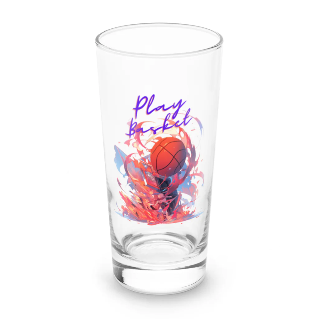 SUY_art_のPlay Basket Long Sized Water Glass :front