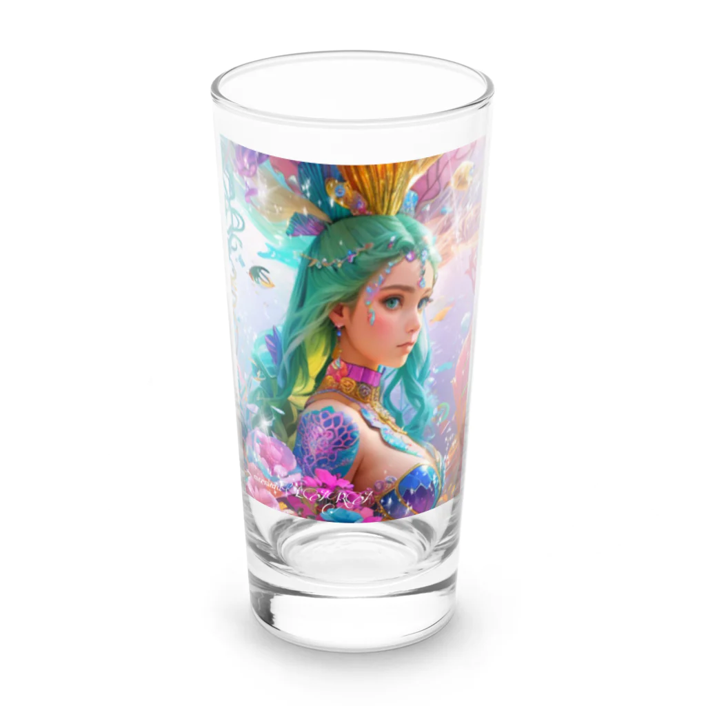 💖宇宙整体♪🌈♪こころからだチャンネル♪💖の母星回帰曼荼羅スペシャル LARA 京都 Long Sized Water Glass :front