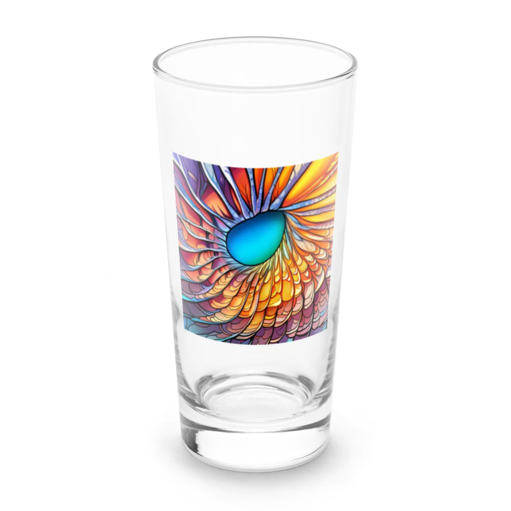 同一人のスパークリングシェル（輝く貝殻） Long Sized Water Glass :front