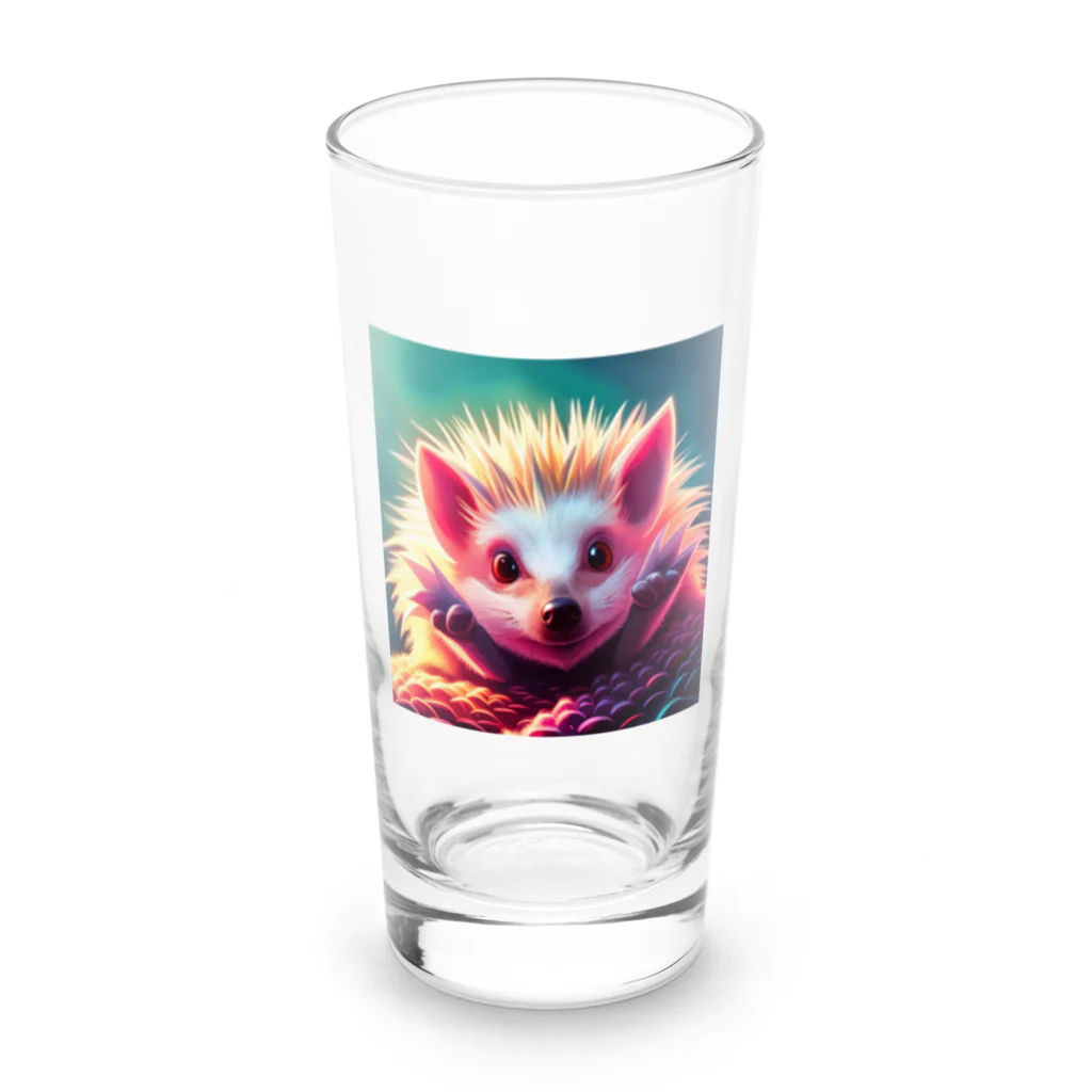 八雲のハリねずみくん Long Sized Water Glass :front