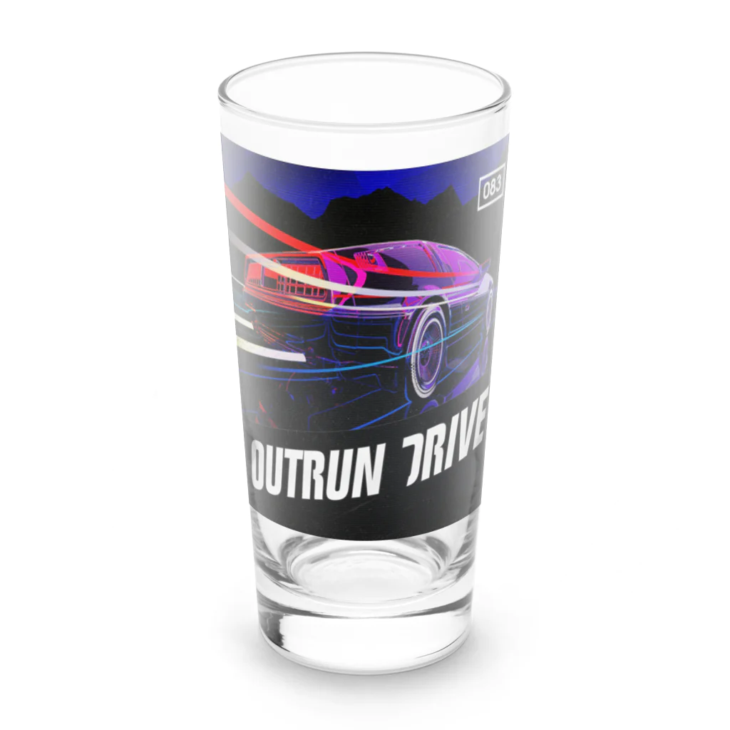 Smooth2000のOUTRUN DRIVE Long Sized Water Glass :front