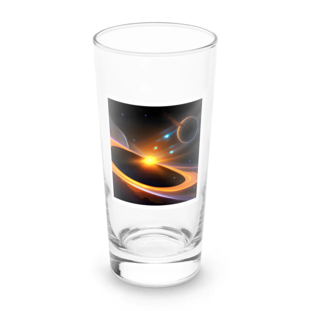 wado_dの幻想的な宇宙 Long Sized Water Glass :front