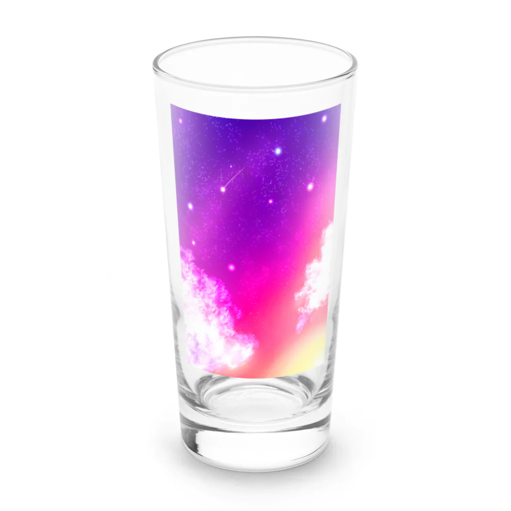 Nanahaの夕暮れ Long Sized Water Glass :front