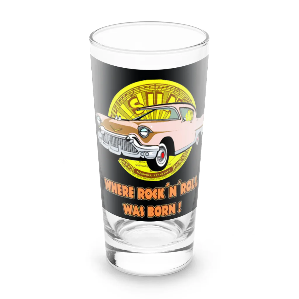 islandmoon13の50’ｓ Ｒｏｃｋ＆Ｒｏｌｌ Long Sized Water Glass :front