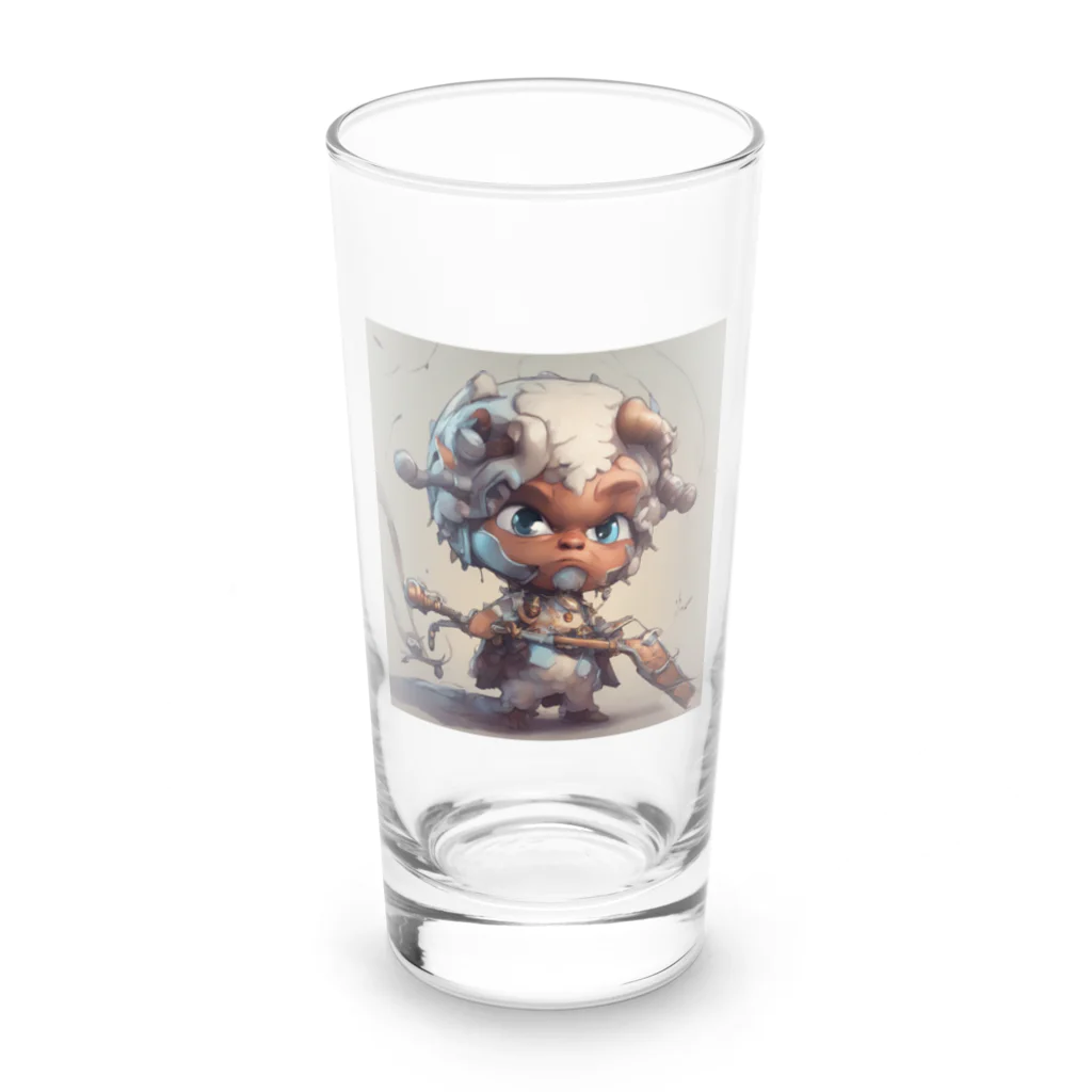 アートエピック (ArtEpic)のひつじの冒険者（プラウド・フリース) Long Sized Water Glass :front