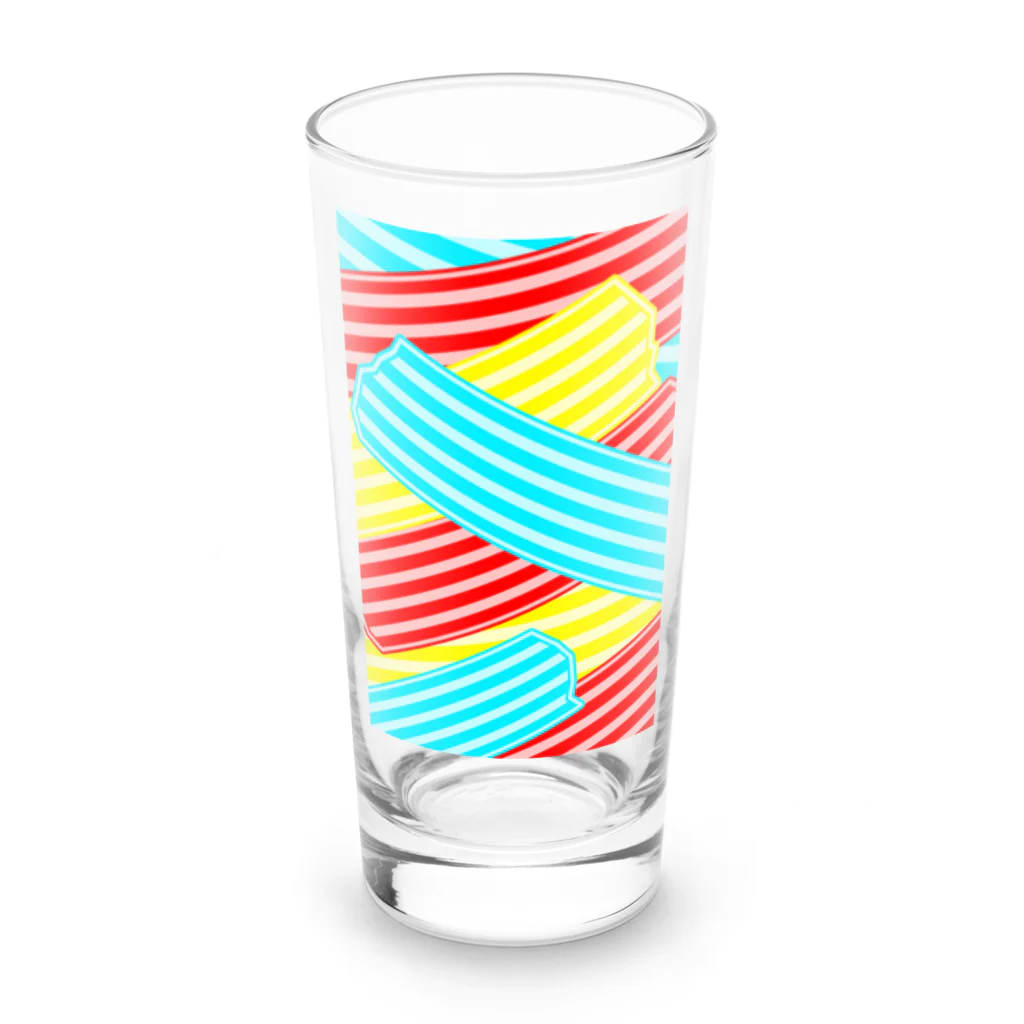 ぱるちゃのボーダーマスキングテープ Long Sized Water Glass :front