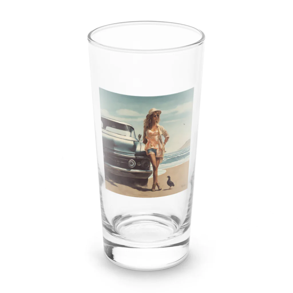 select shopの西海岸スタイル Long Sized Water Glass :front