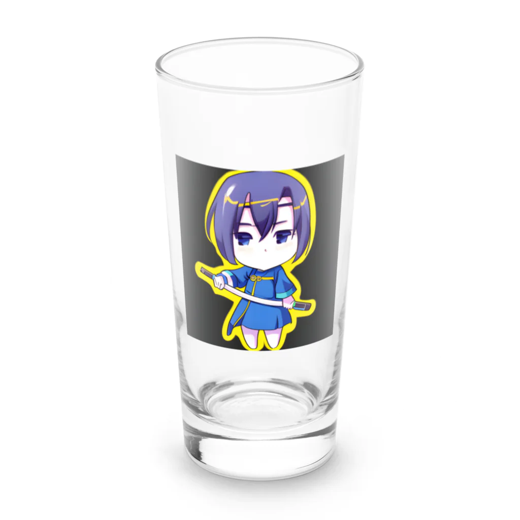 ちびキャラのちびキャラ Long Sized Water Glass :front