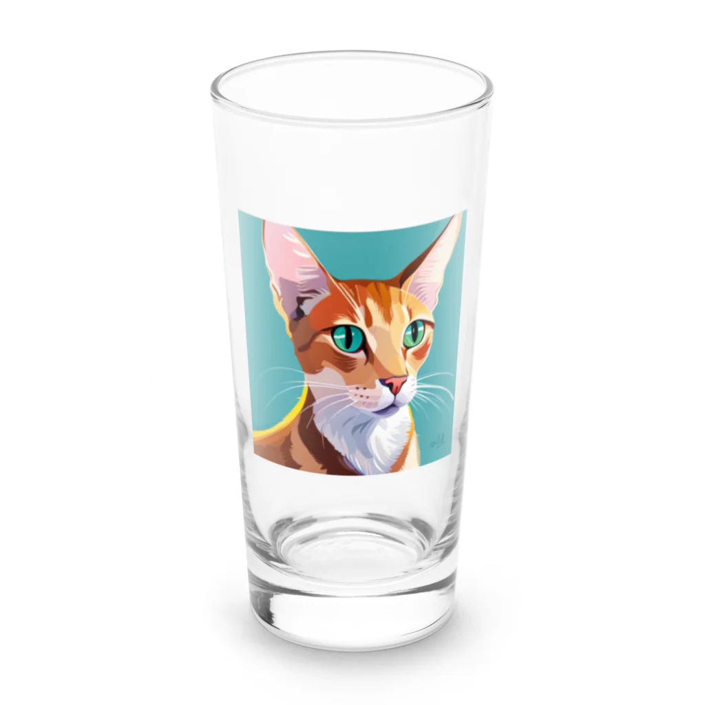 Satochuのオリエンタルショートヘア Long Sized Water Glass :front