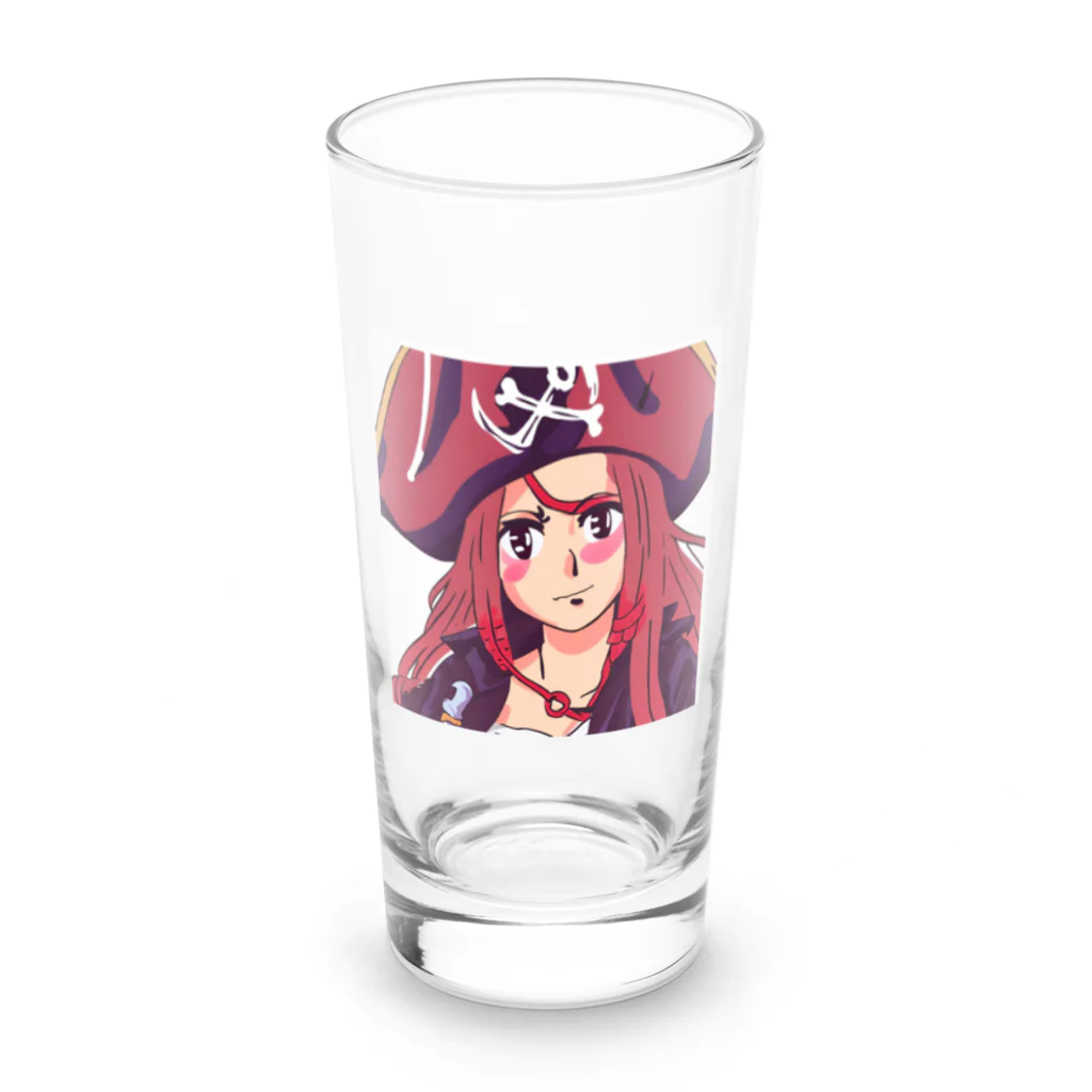 henreの海賊の少女 Long Sized Water Glass :front