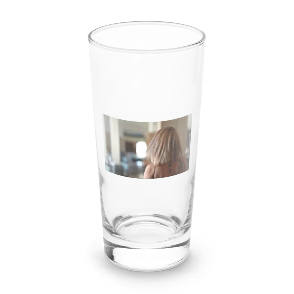 Stylishの女性の幻想 Long Sized Water Glass :front