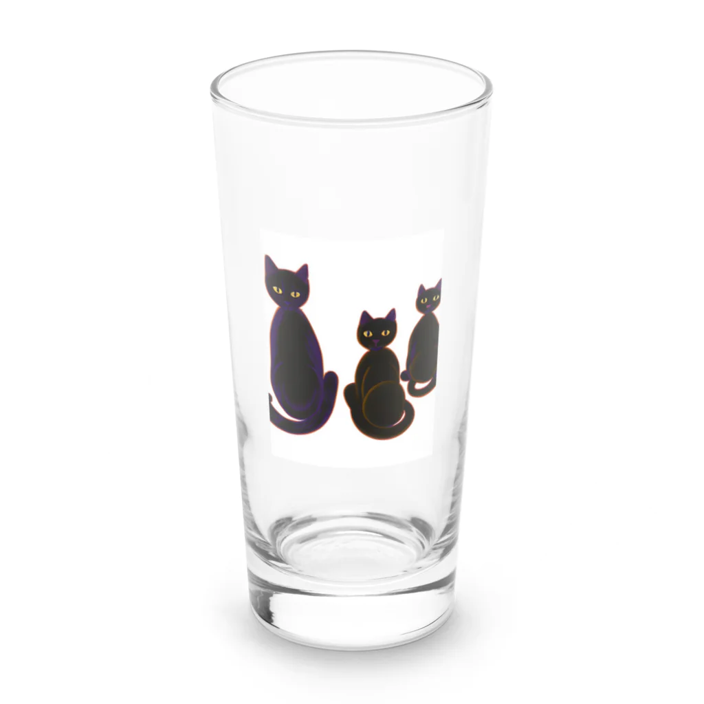 horoscope のネコクロ Long Sized Water Glass :front