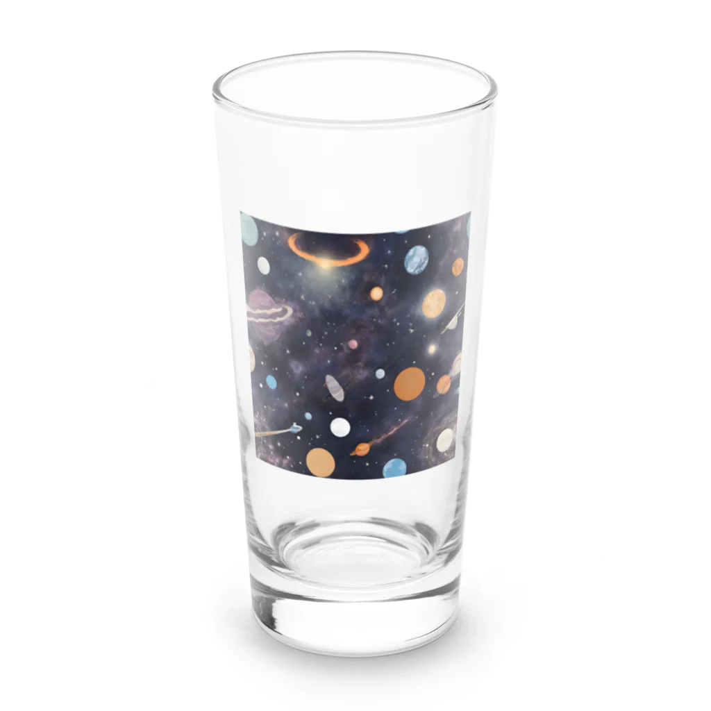 Ruru100のGalaxy Long Sized Water Glass :front