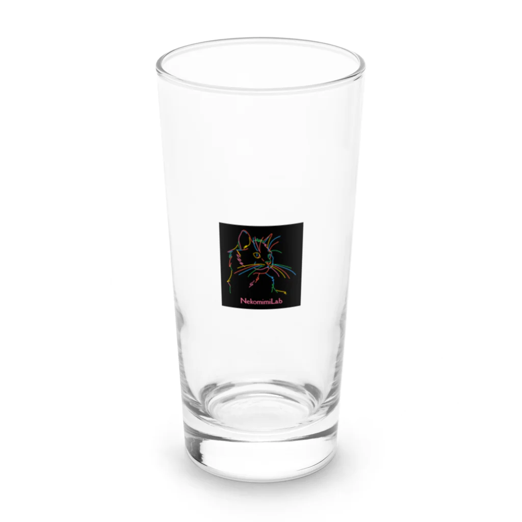 猫耳工房の猫耳工房 Long Sized Water Glass :front