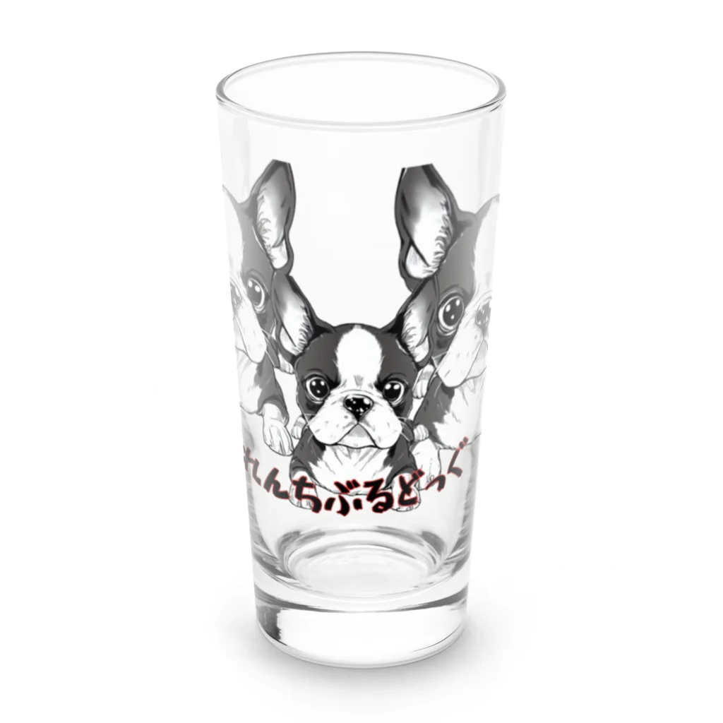 furebuhi　clubのフレブルファミリー（パイド） Long Sized Water Glass :front