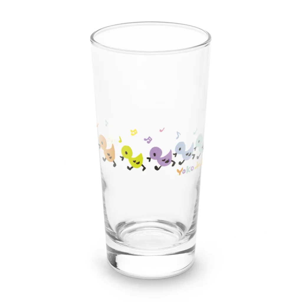 フルールデアートのyokoアヒルガーガーシリーズ Long Sized Water Glass :front