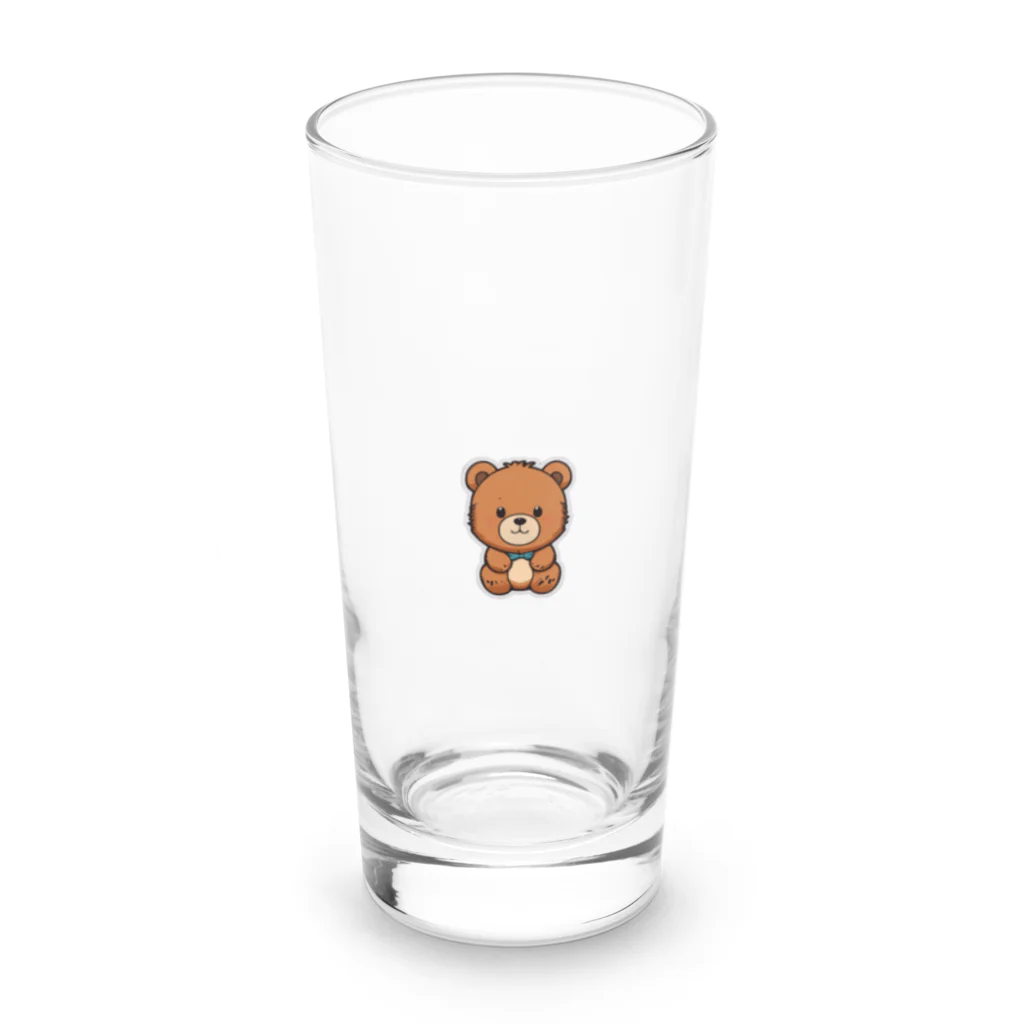 KUMA☆KUMAのKUMA君 Long Sized Water Glass :front