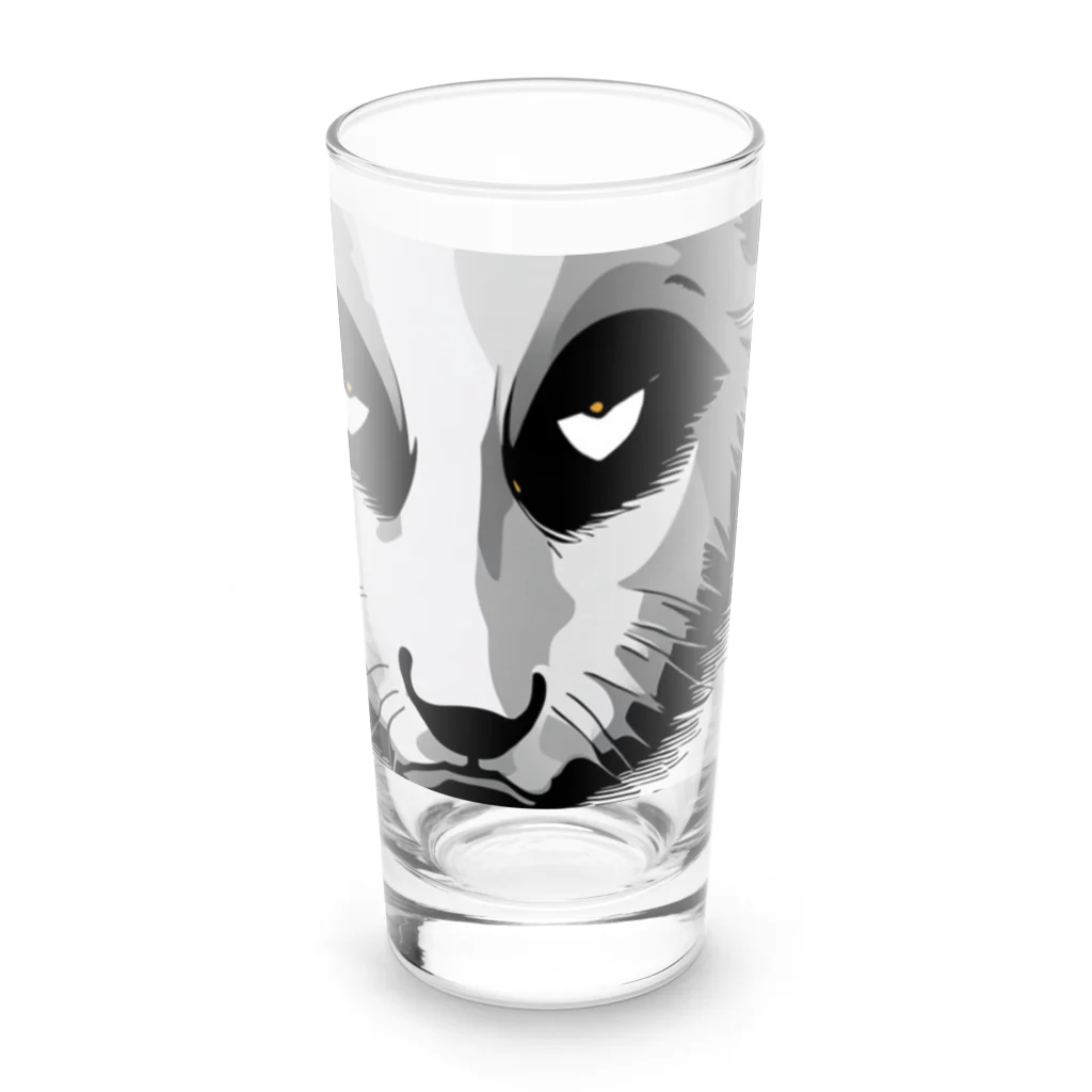 ぶーたんのイケメンパンダ Long Sized Water Glass :front