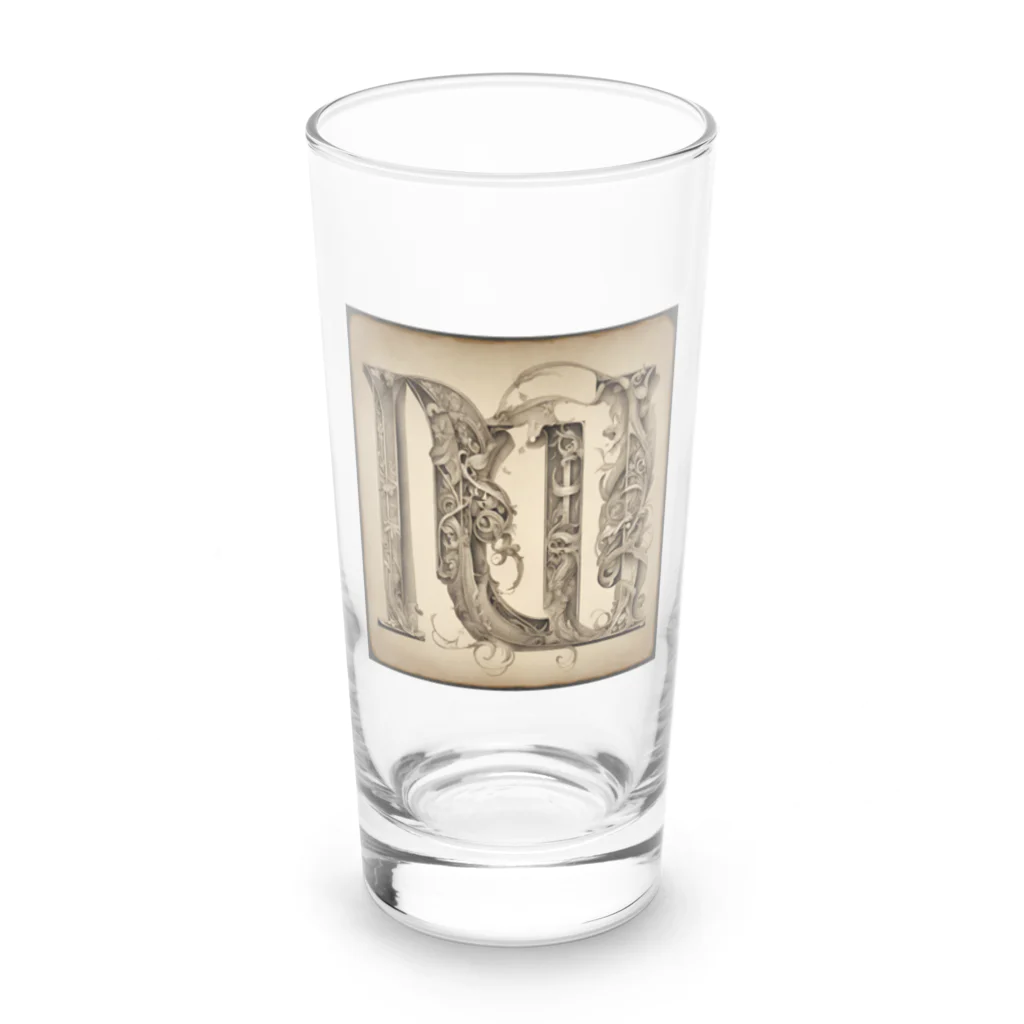 LEONの古代文字 Long Sized Water Glass :front