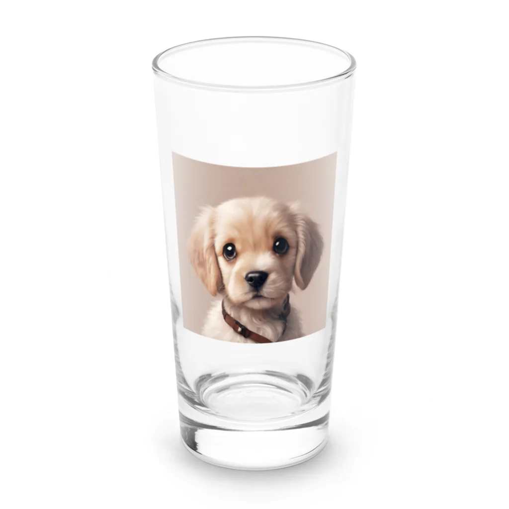 kunkun1048のめちゃカワ犬 Long Sized Water Glass :front