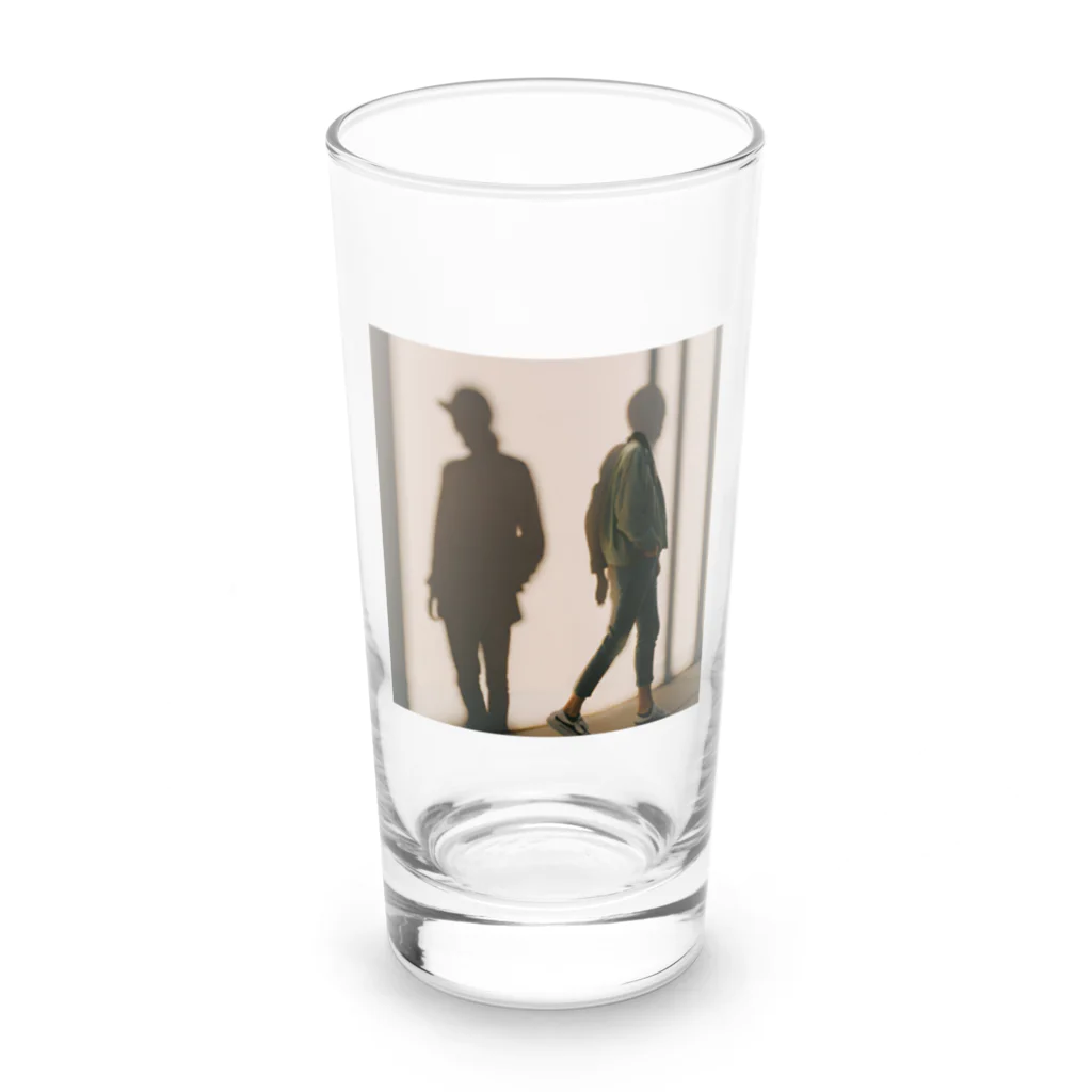 5Sのシンプルな人影グッズ Long Sized Water Glass :front