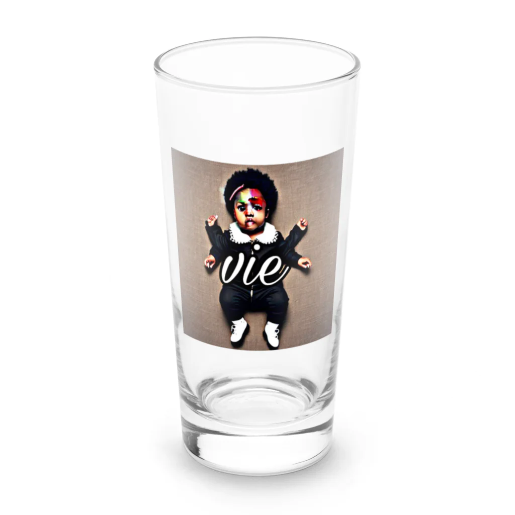 vieのBLACK_BABY Long Sized Water Glass :front