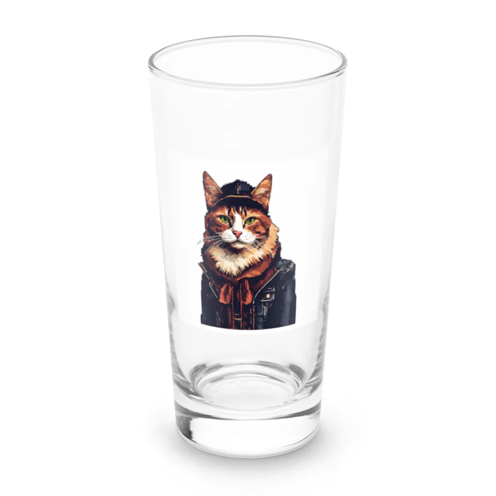 マルヤギのカジュアルコーデ Long Sized Water Glass :front