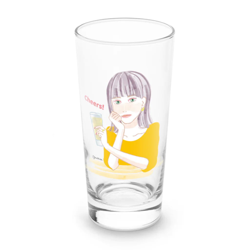 FORK-DESIGNのcheersグラス Long Sized Water Glass :front