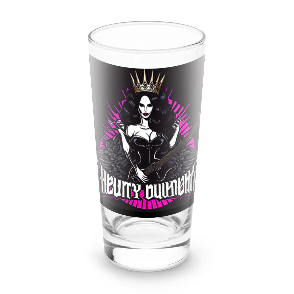 islandmoon13のHeavy Metal Queen　ヘヴィー・メタル Long Sized Water Glass :front