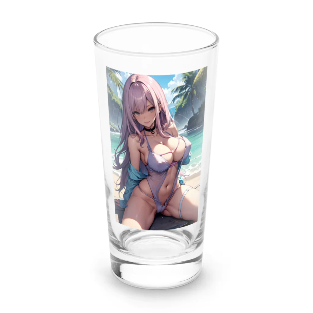 RGセクシーガールのセクシー美少女 Long Sized Water Glass :front