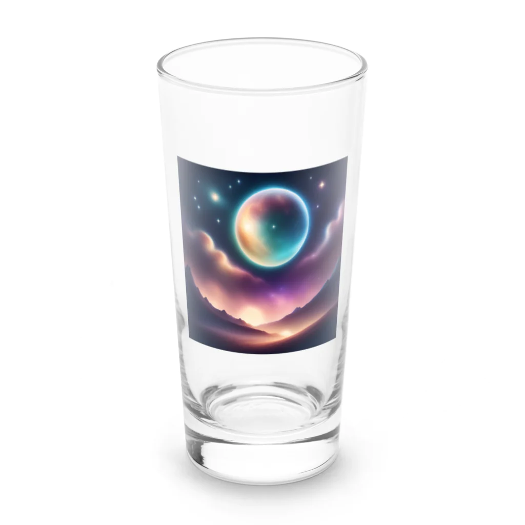 Daisy333の月 Long Sized Water Glass :front