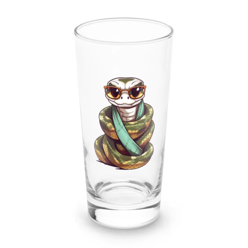 Vasetti_pressのカッコイイパイソン Long Sized Water Glass :front