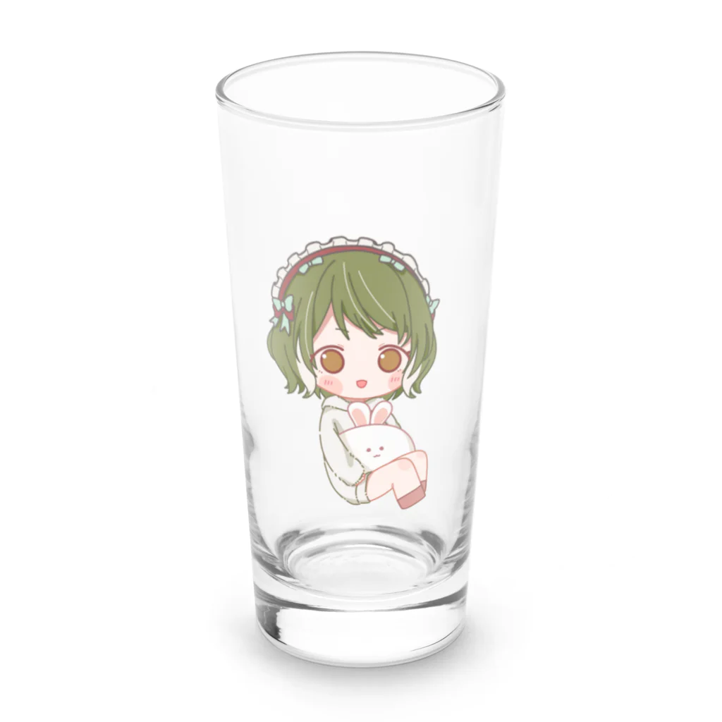 moy024のうさもいもい Long Sized Water Glass :front