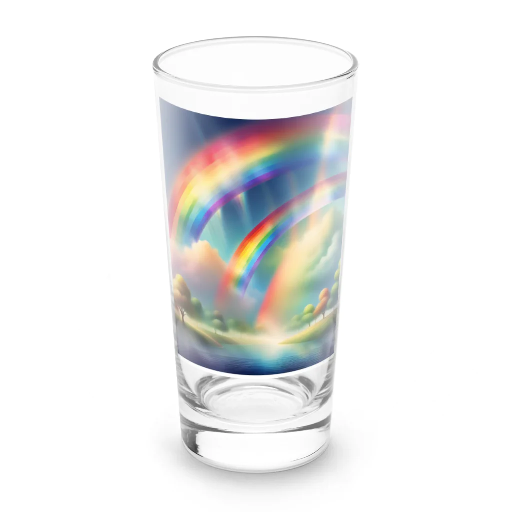 Daisy333のダブルレインボー Long Sized Water Glass :front