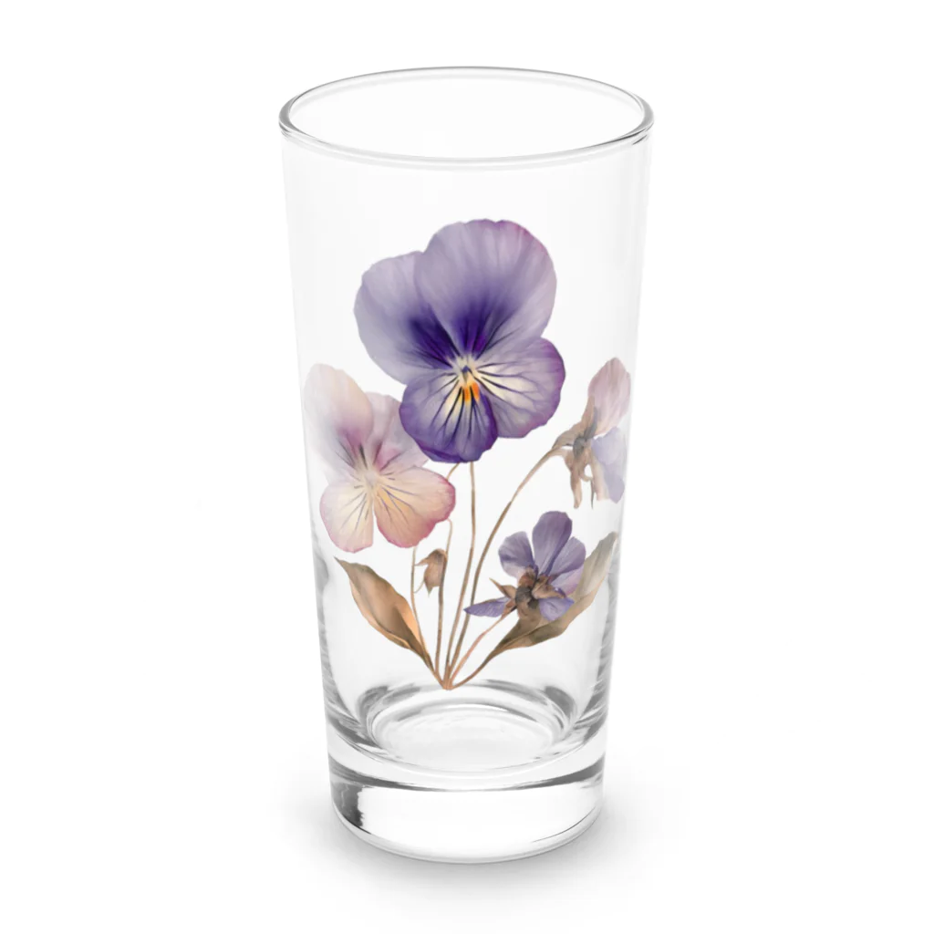 Atelier Petrichor Forestのヴィオラ Viola Long Sized Water Glass :front