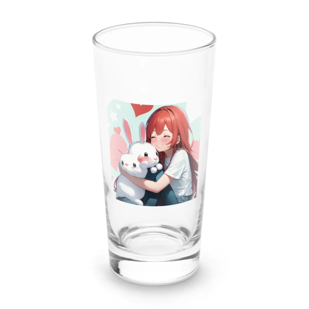 フウマショプのトリンとうさタン Long Sized Water Glass :front