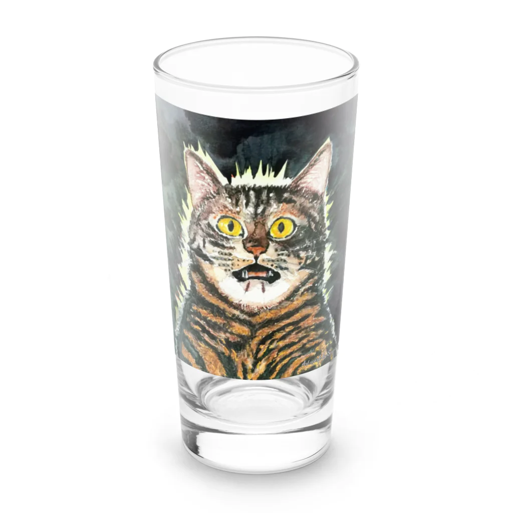 O-channelのOchannel びっくりおーちゃん Long Sized Water Glass :front