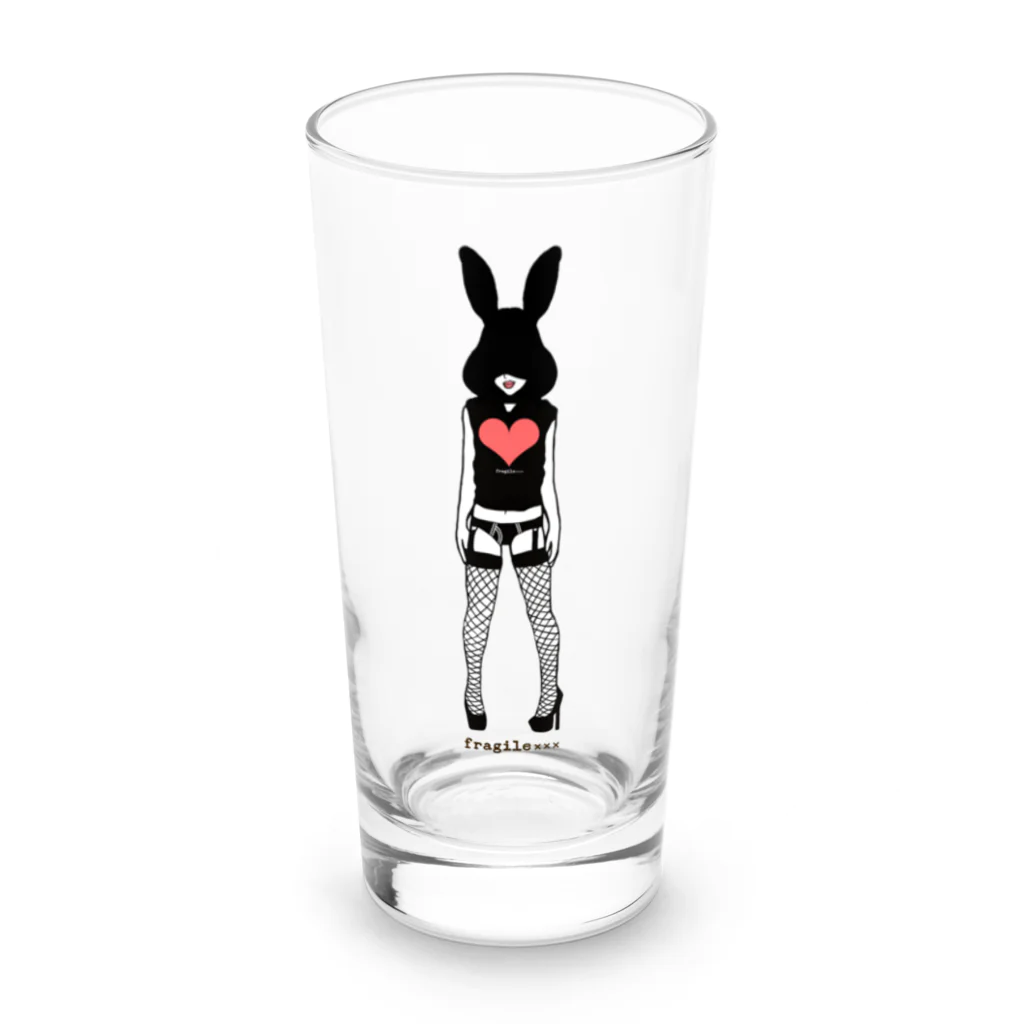 fragile×××のsexy rabbit Long Sized Water Glass :front