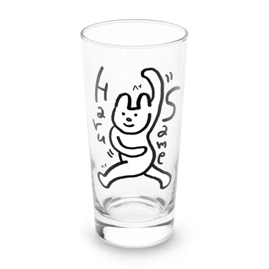 脳内デトックスの春雨ダンス Long Sized Water Glass :front