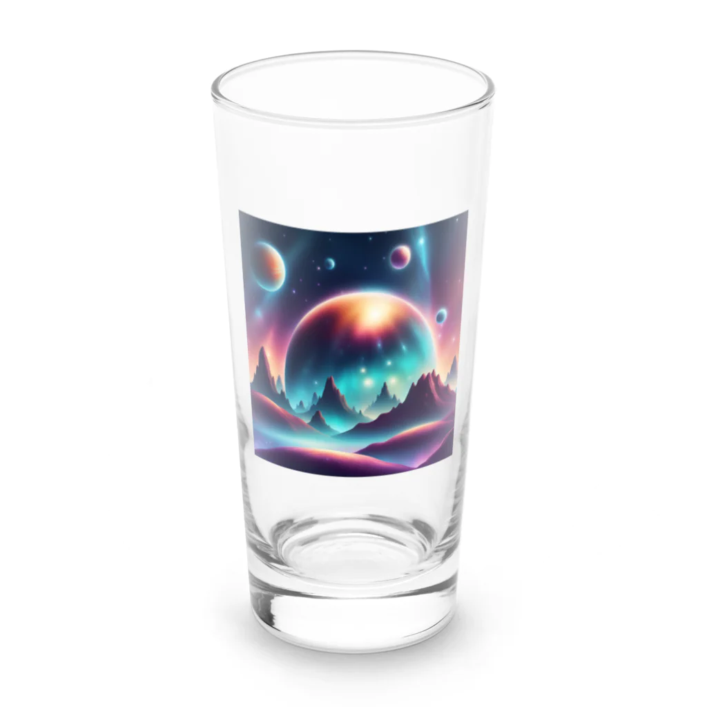 Momo Magicの未来宇宙 Long Sized Water Glass :front