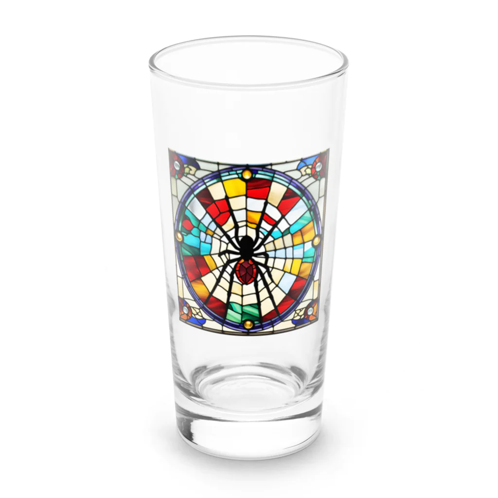 0024aquaの蜘蛛の巣 Long Sized Water Glass :front