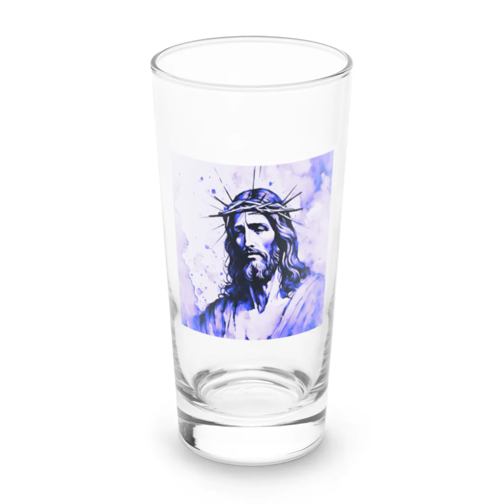 0024aquaのキリスト@2 Long Sized Water Glass :front